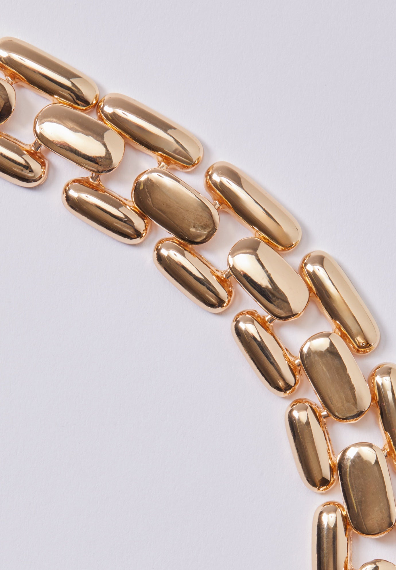 Woven Link Chain Necklace image number 3