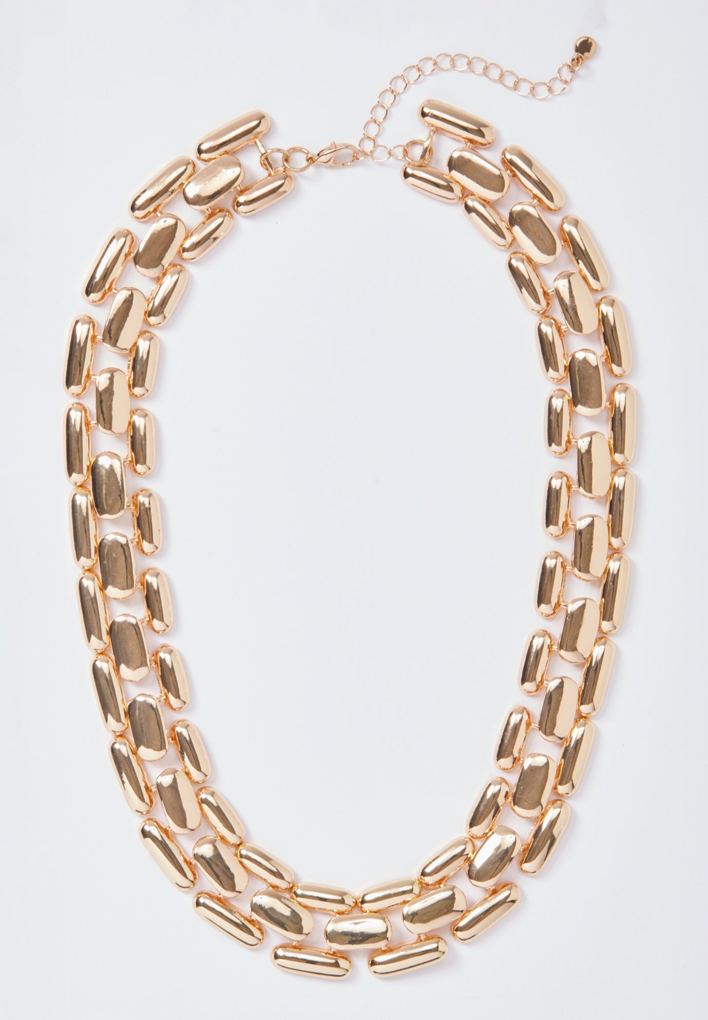 Woven Link Chain Necklace image number 0