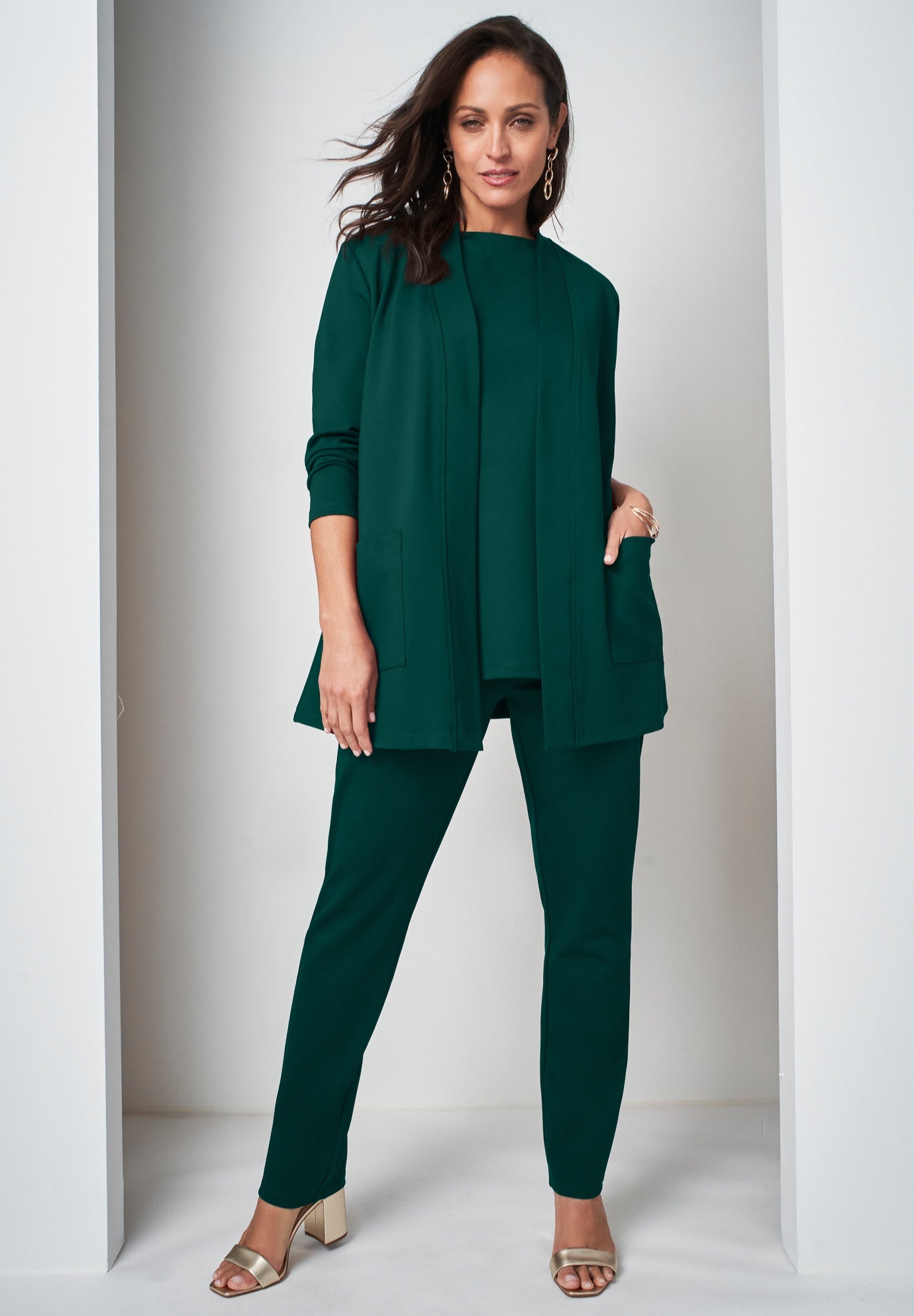3 Piece Ponte Pant Set image number 0