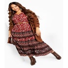 Faye Tiered Maxi Dress image number null