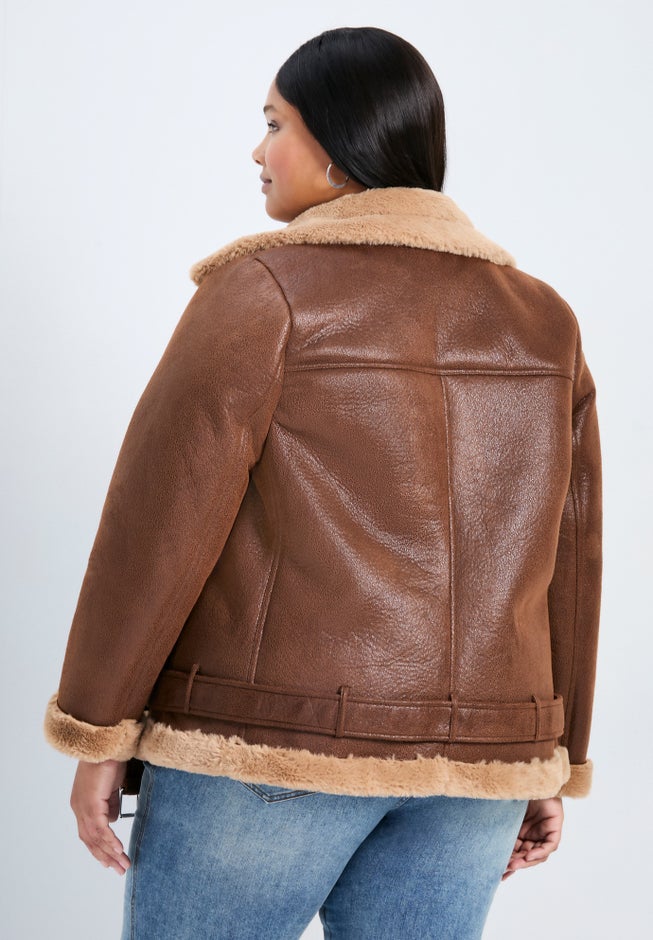 Belted Biker Jacket image number 2