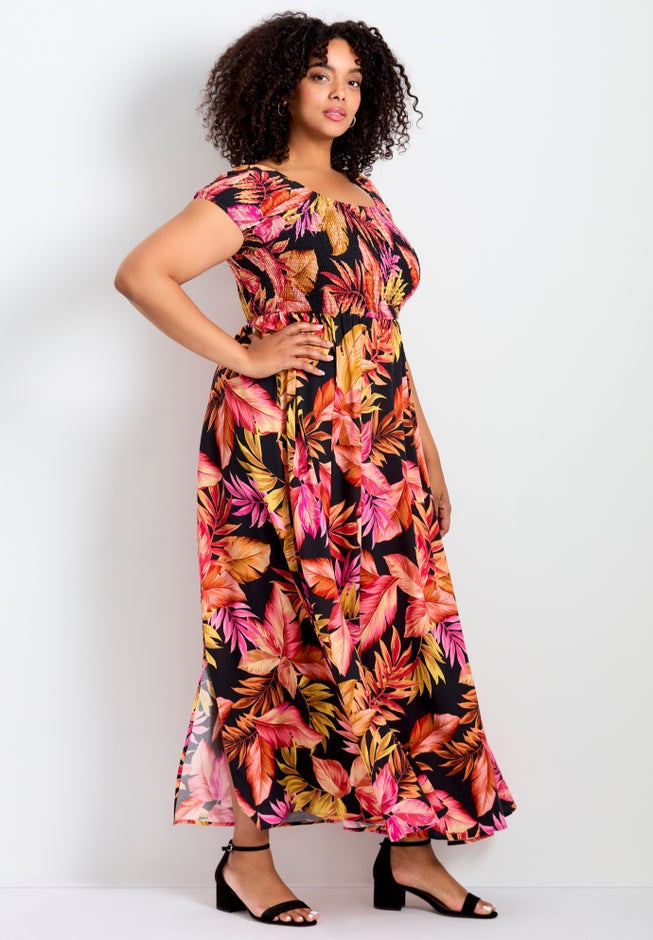 Raelynn Shirred Bodice Dress image number 1