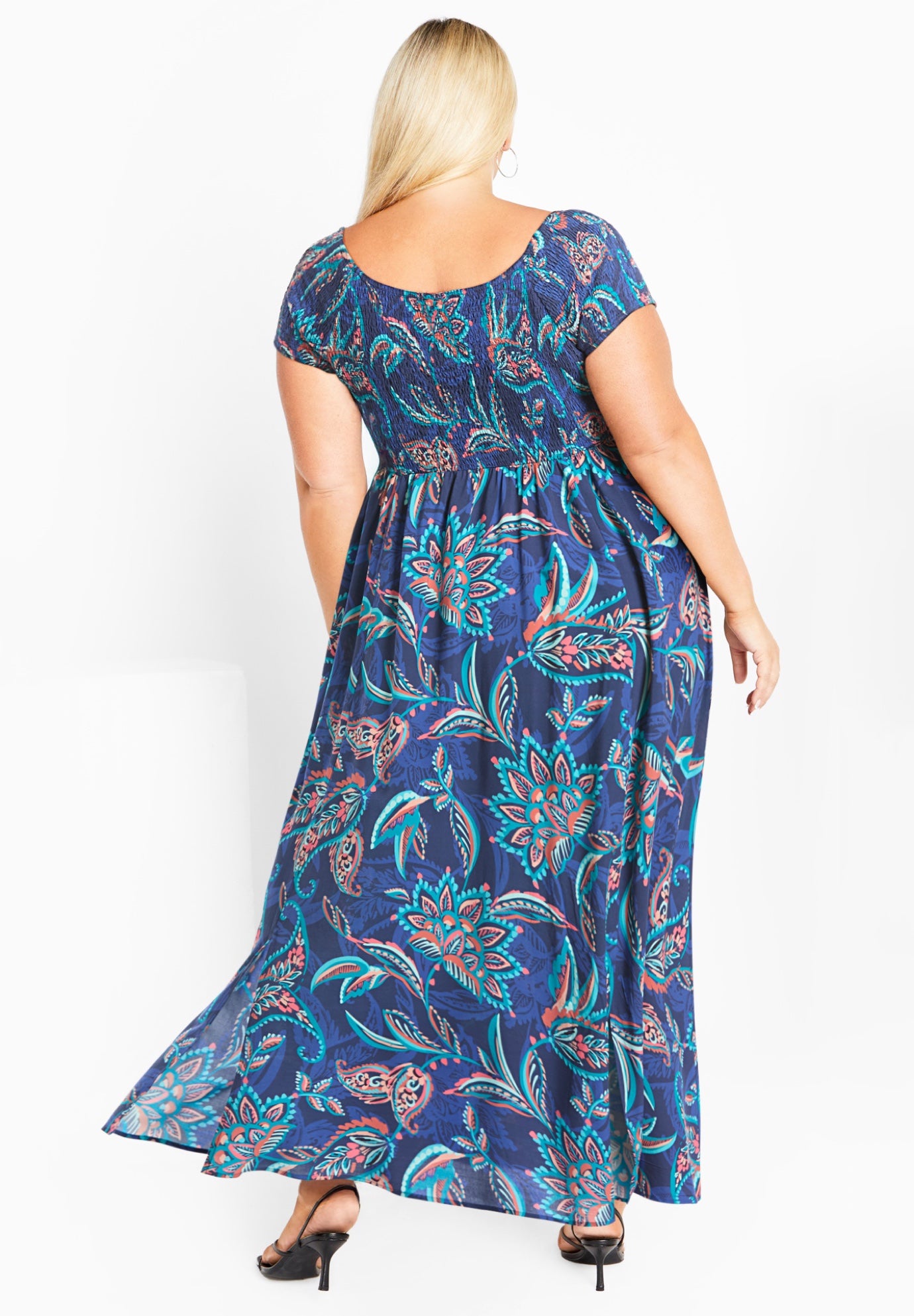 Raelynn Shirred Bodice Dress image number 1