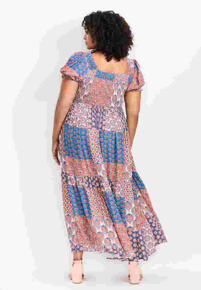 Sophia Shirred Bodice Maxi Dress image number 1