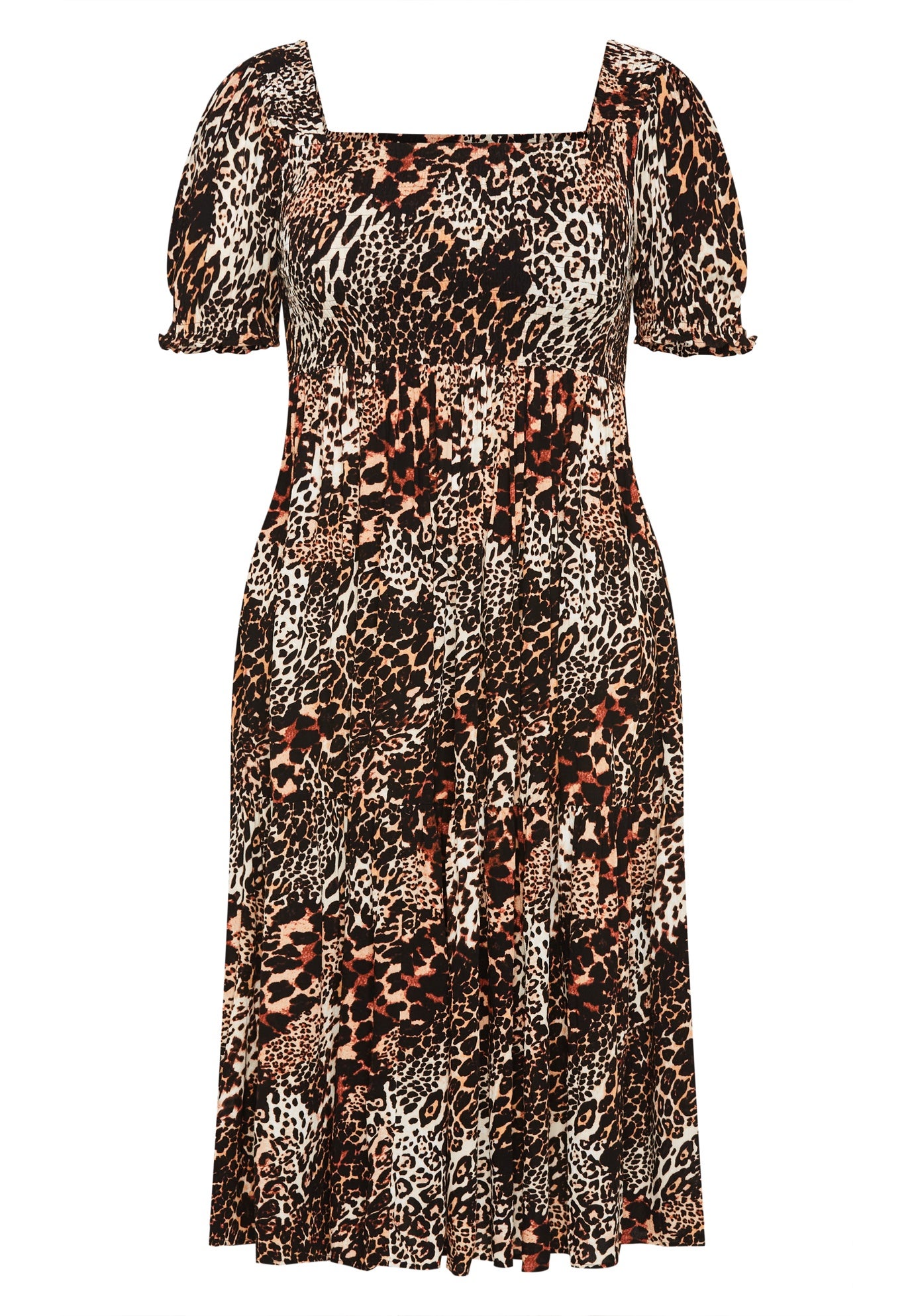 Sophia Shirred Bodice Maxi Dress image number 3