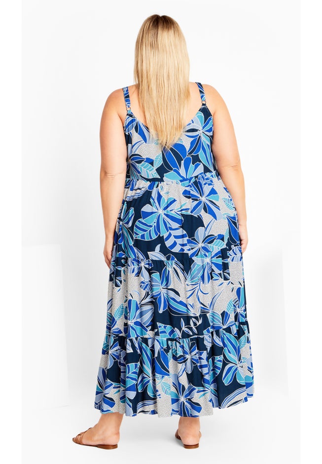 Oceana Print Dress image number 1