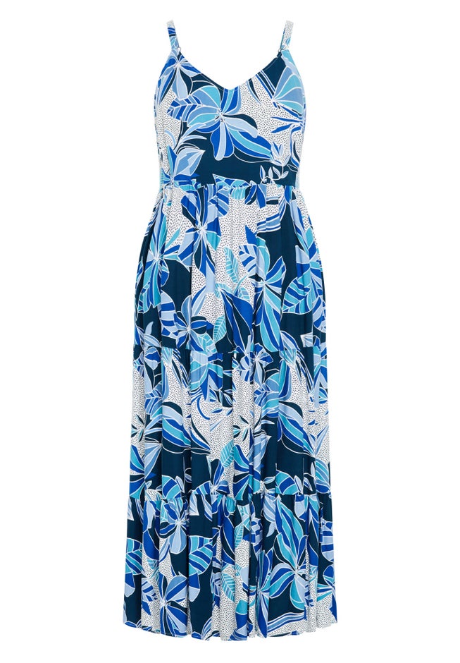 Oceana Print Dress image number 2