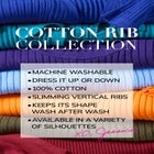 Rib Mockneck Sweater image number null