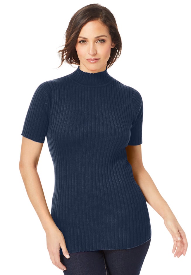 Rib Mockneck Sweater image number 0