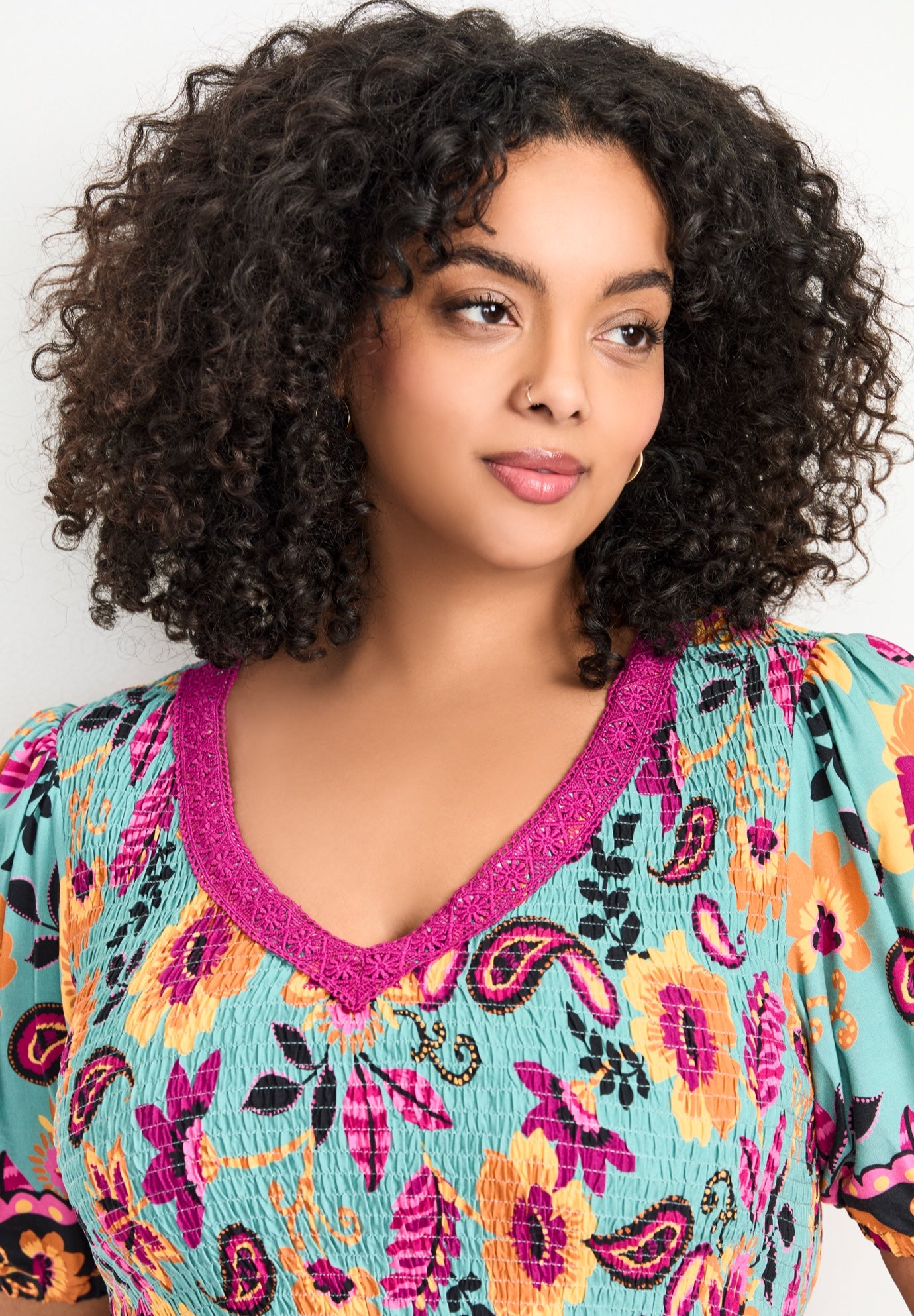 Eve Border Dress image number 1