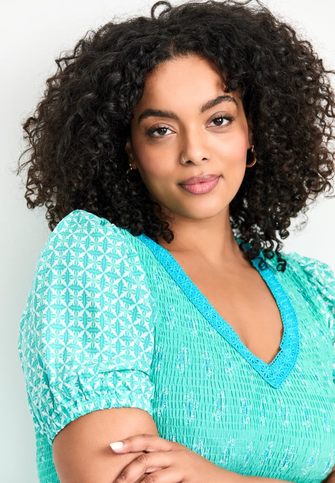 Eve Border Dress image number 1