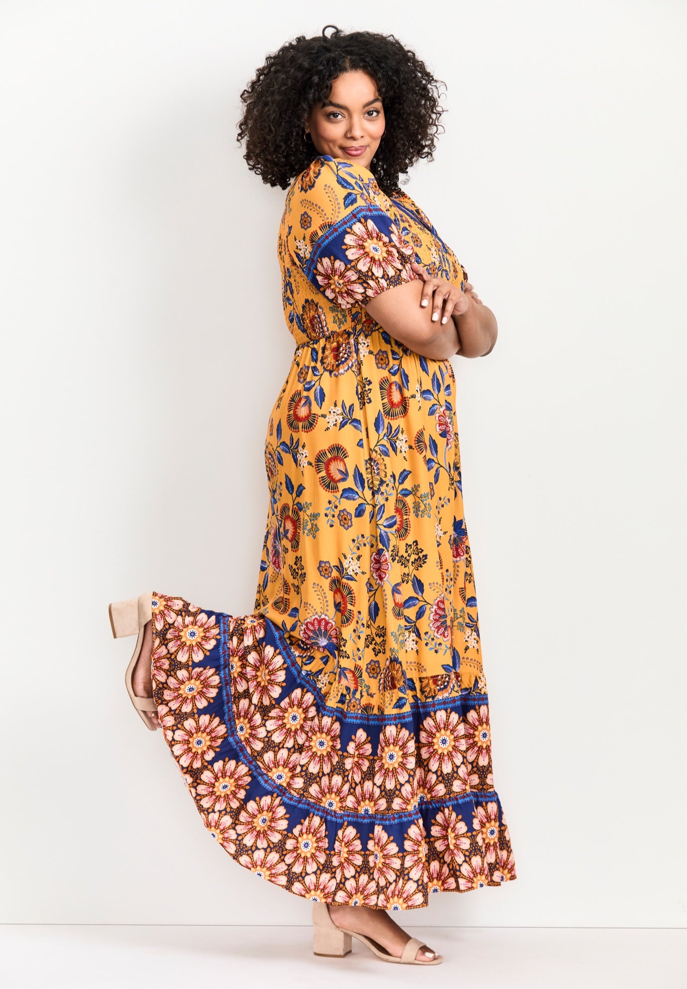 Eve Border Dress image number 1