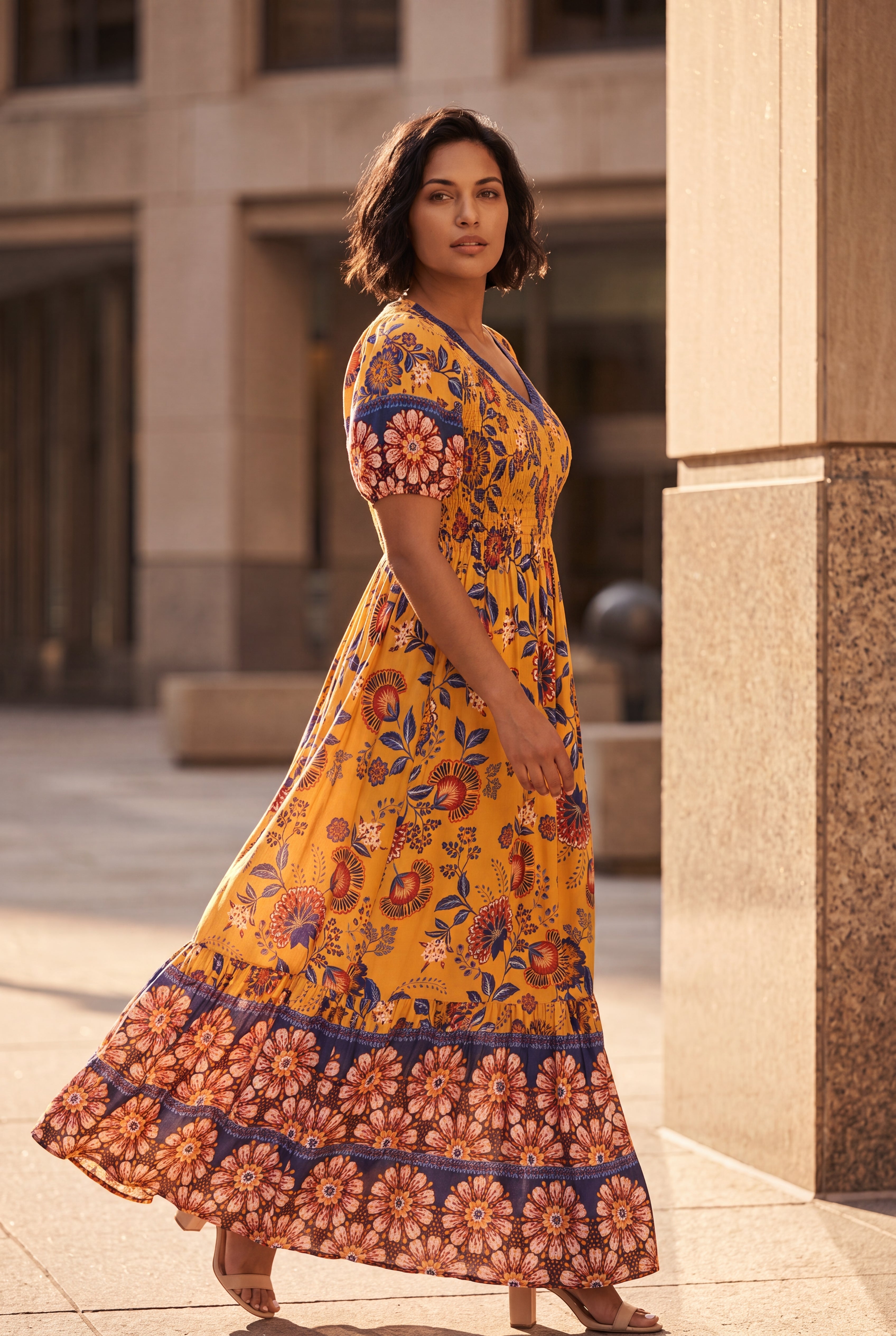 Eve Border Dress image number 0