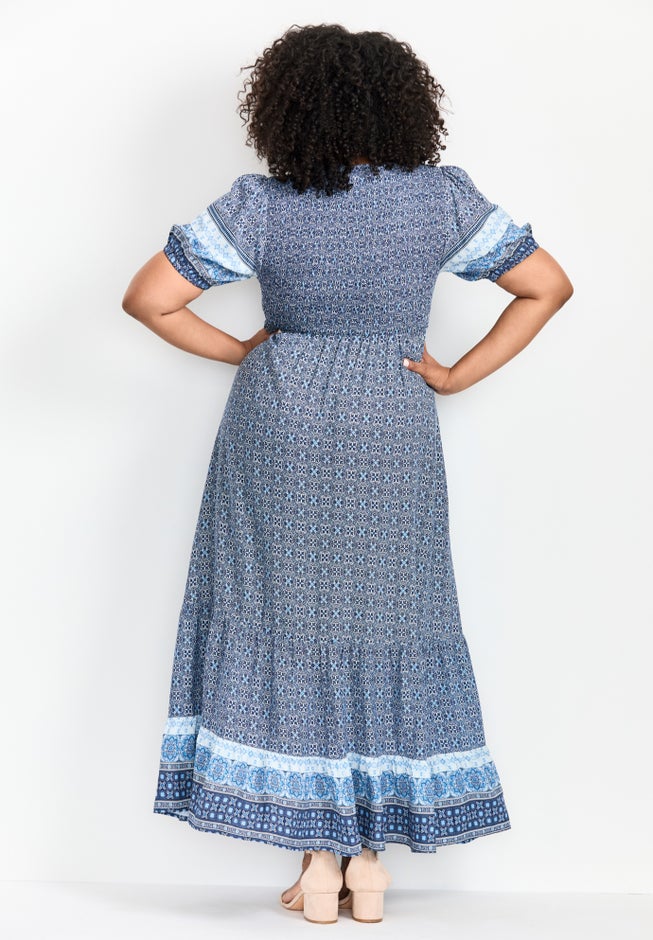Eve Border Dress | Avenue Eve Border Dress | Avenue
