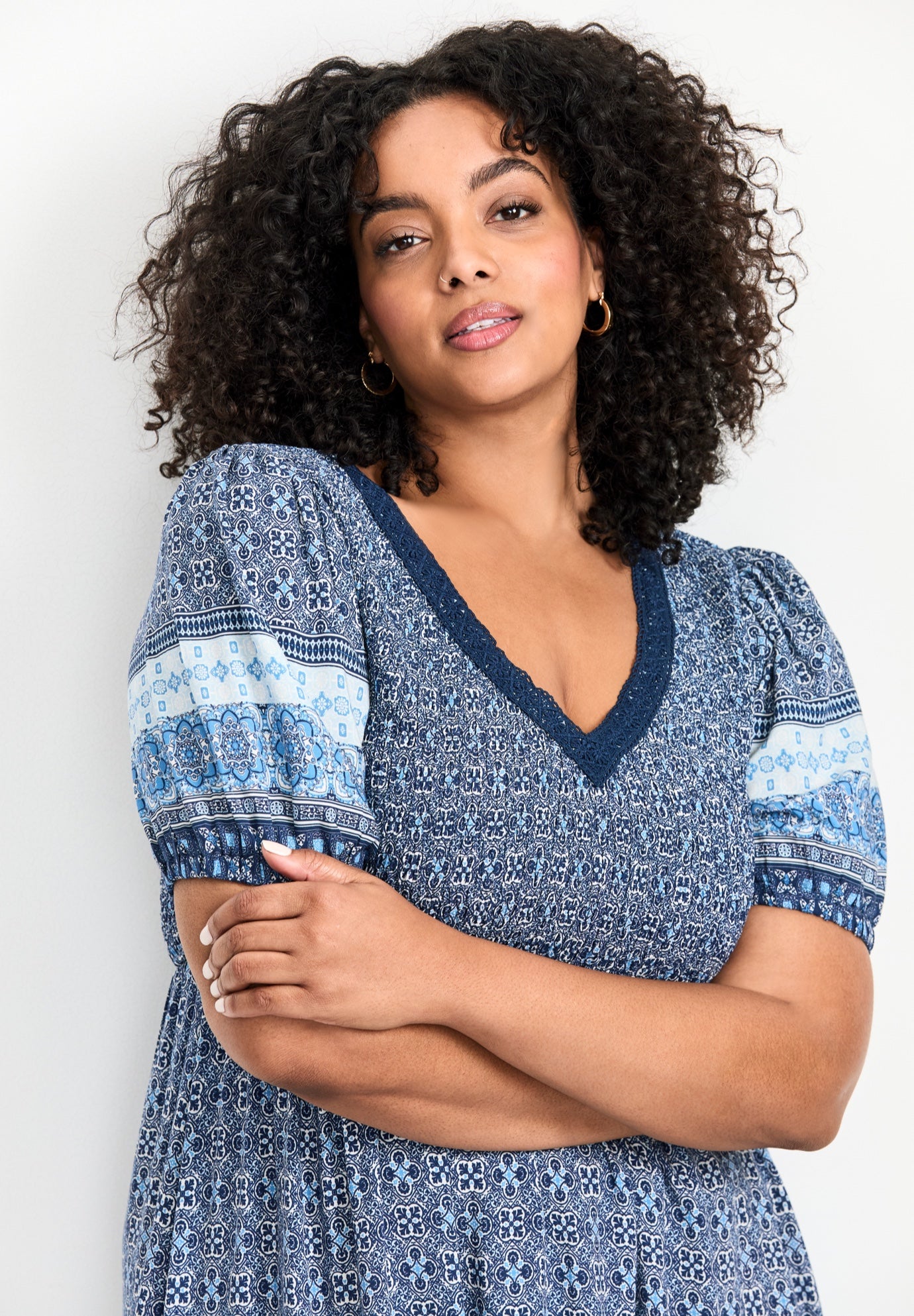 Eve Border Dress image number 5