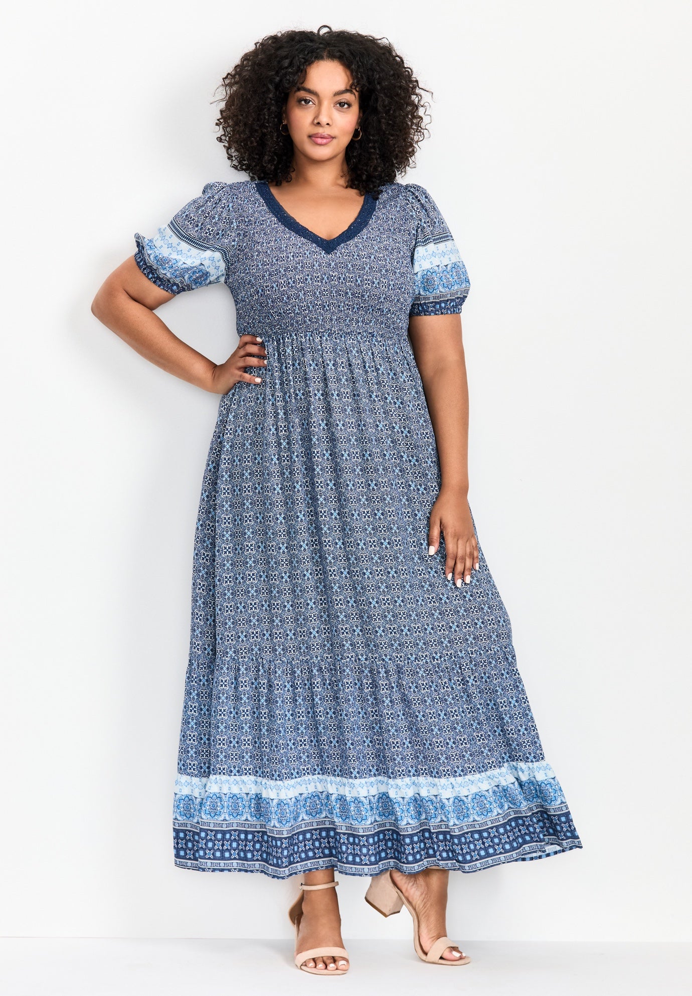 Eve Border Dress image number 2