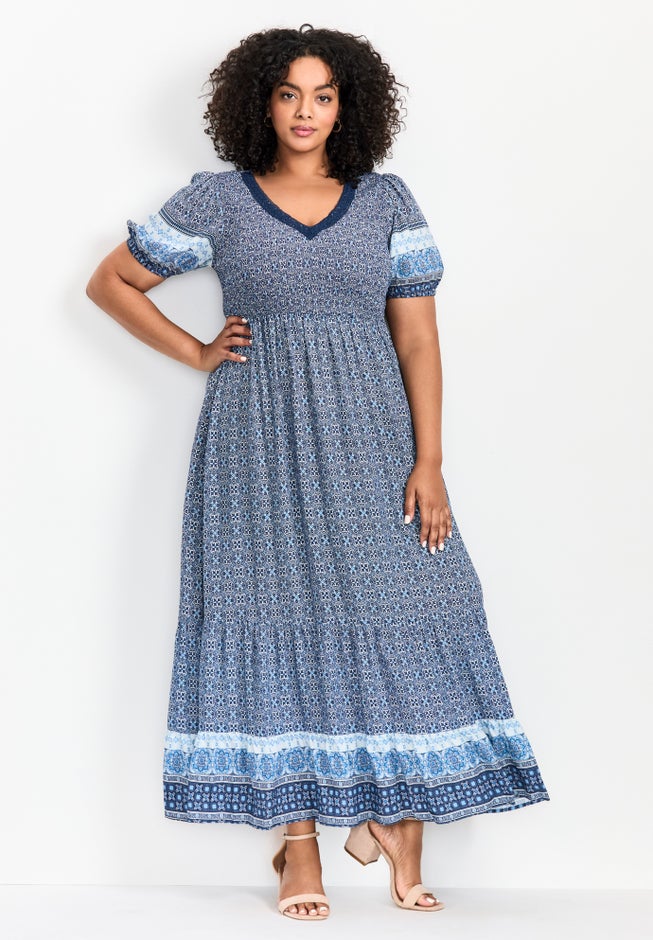 Eve Border Dress image number 2