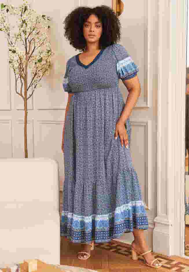 Eve Border Dress image number 1
