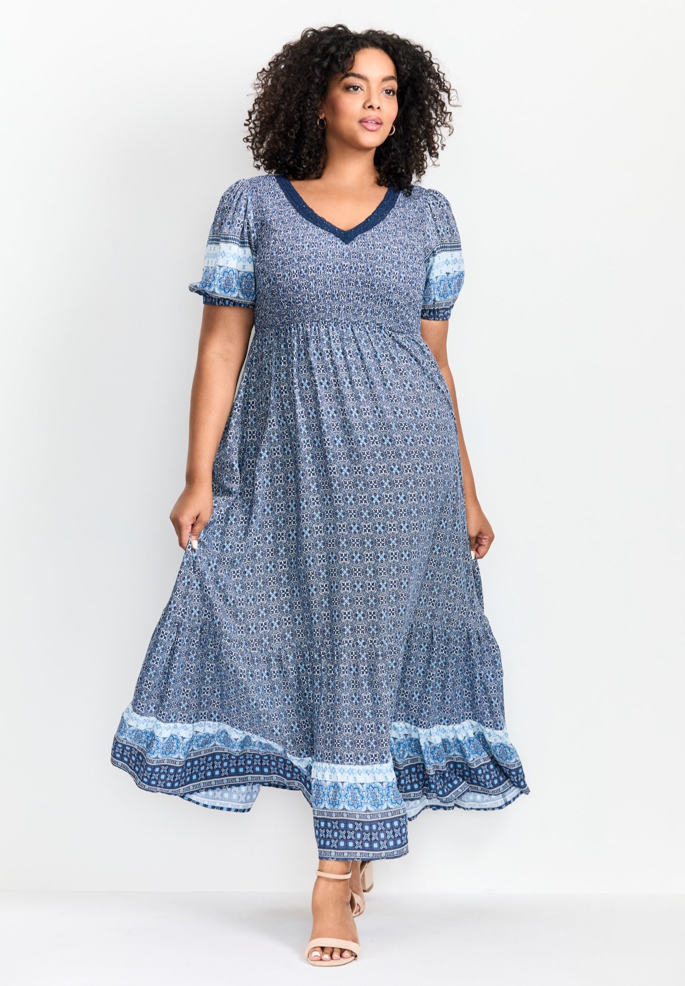 Eve Border Dress image number 0
