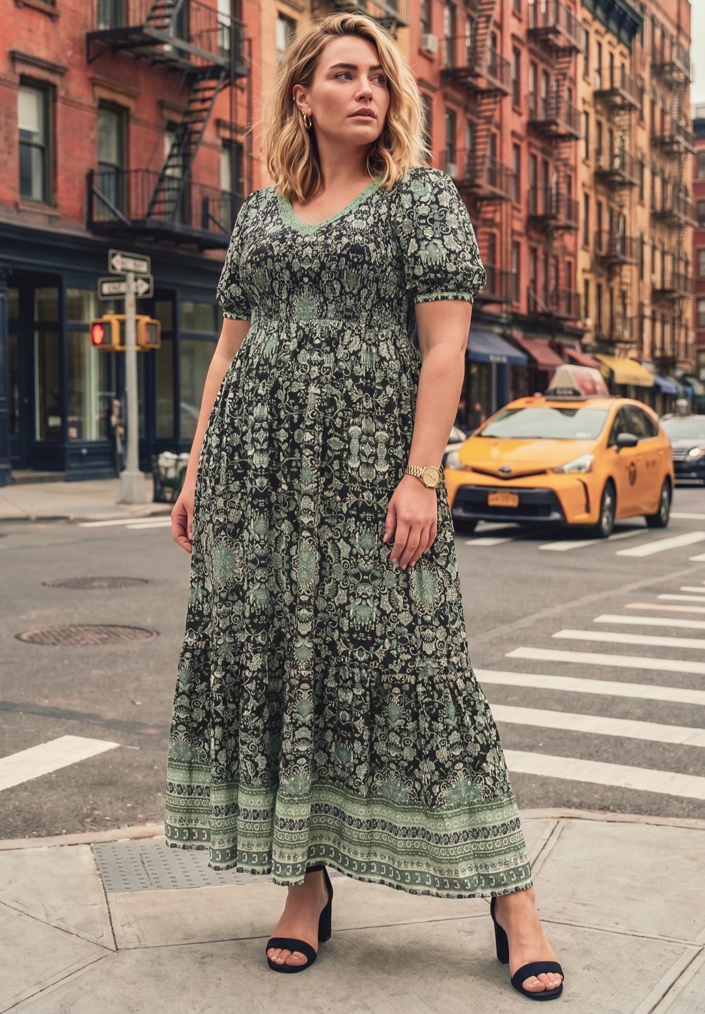 Eve Border Dress image number 0