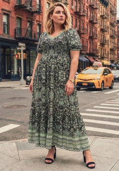 Eve Border Dress