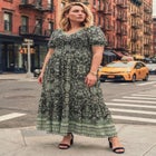 Eve Border Dress image number 0