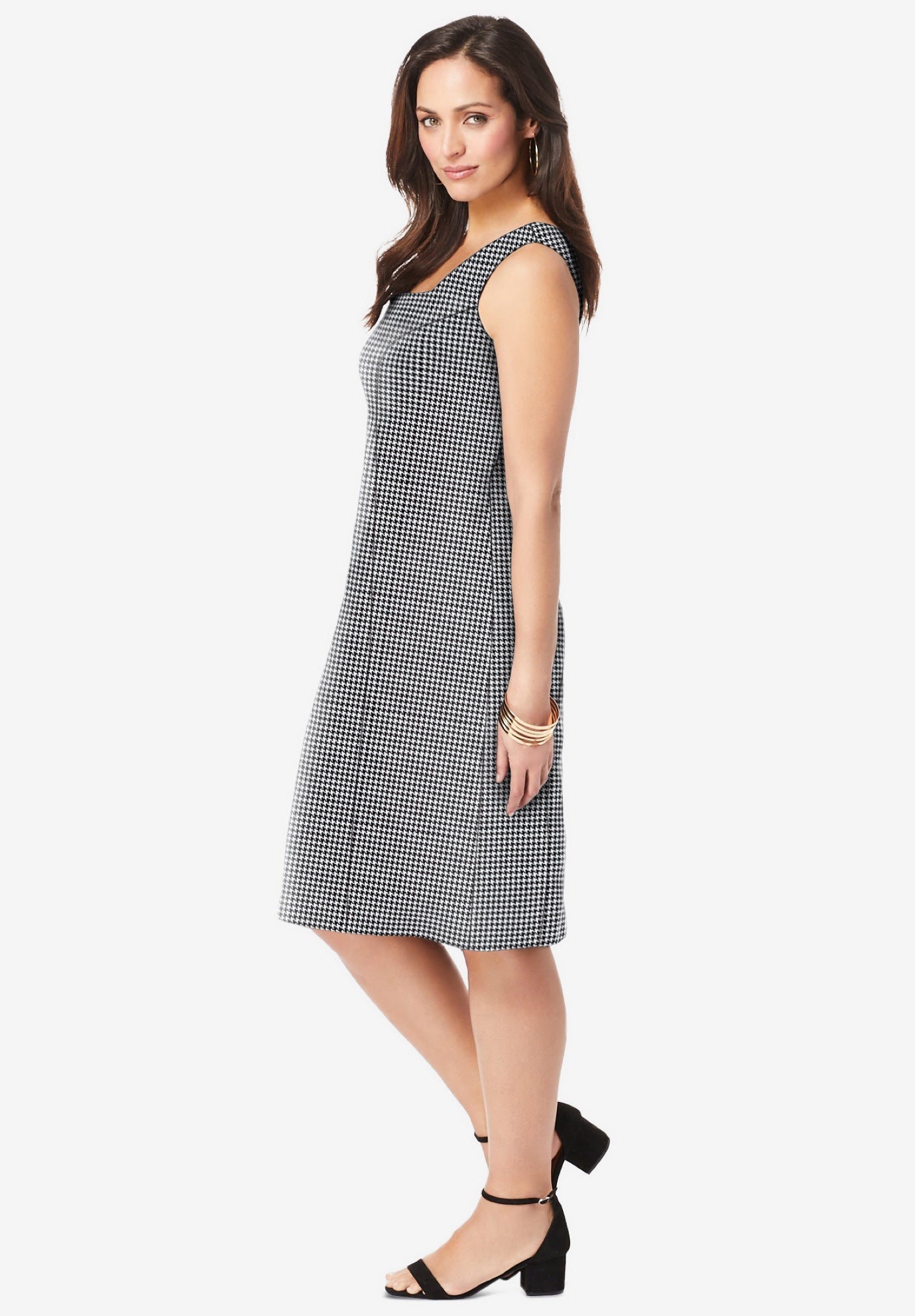 Bi-Stretch Sheath Dress image number 2