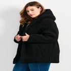 Teddy Hooded Jacket image number null