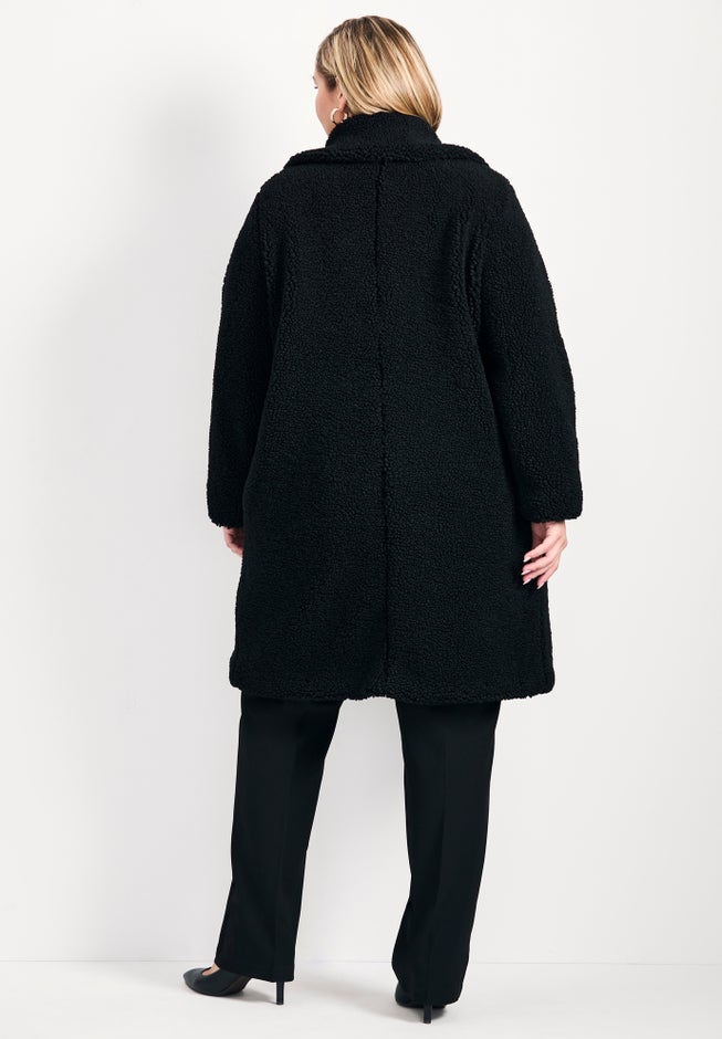 Teddy Longline Coat image number 2