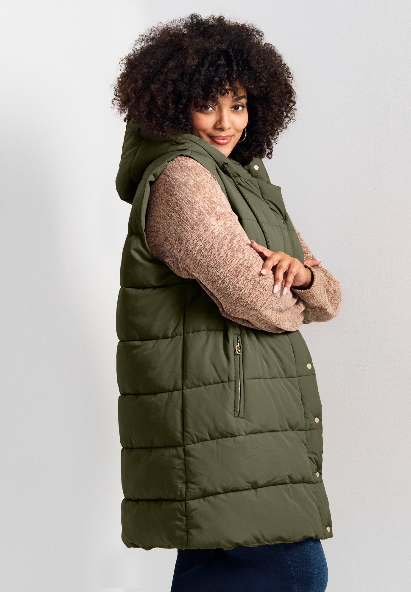 Ally Puffer Vest image number 1