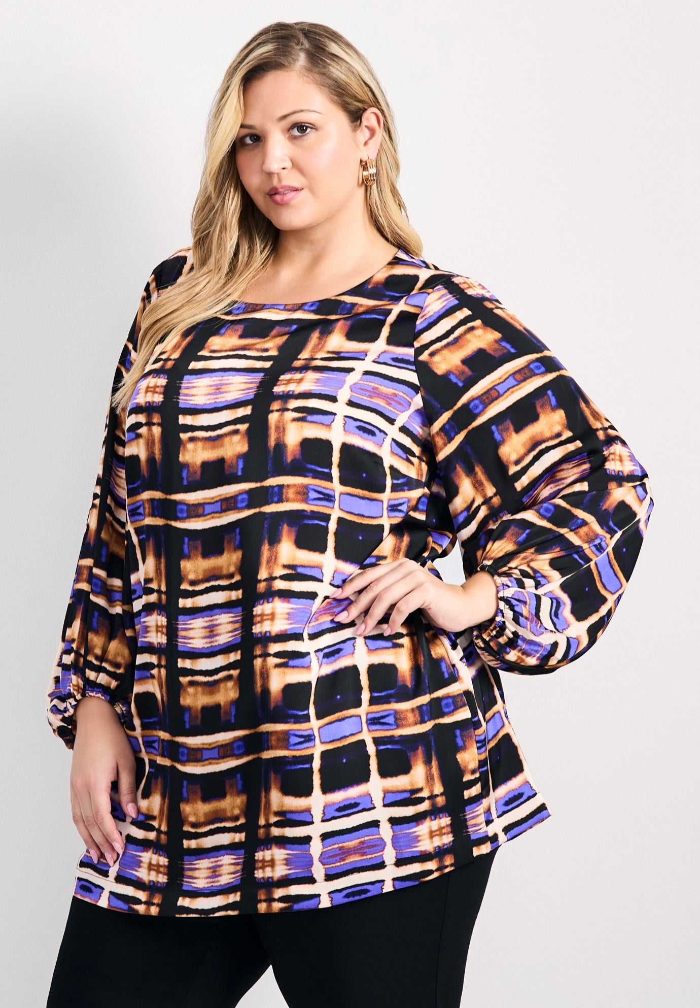 Bella Satin Tunic image number 1