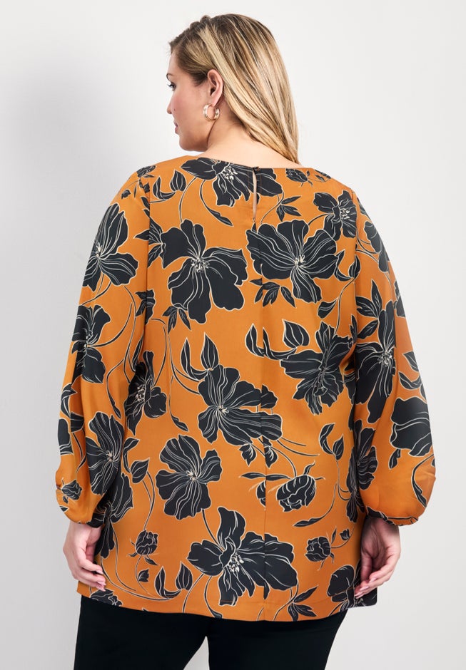 Bella Satin Tunic image number 2