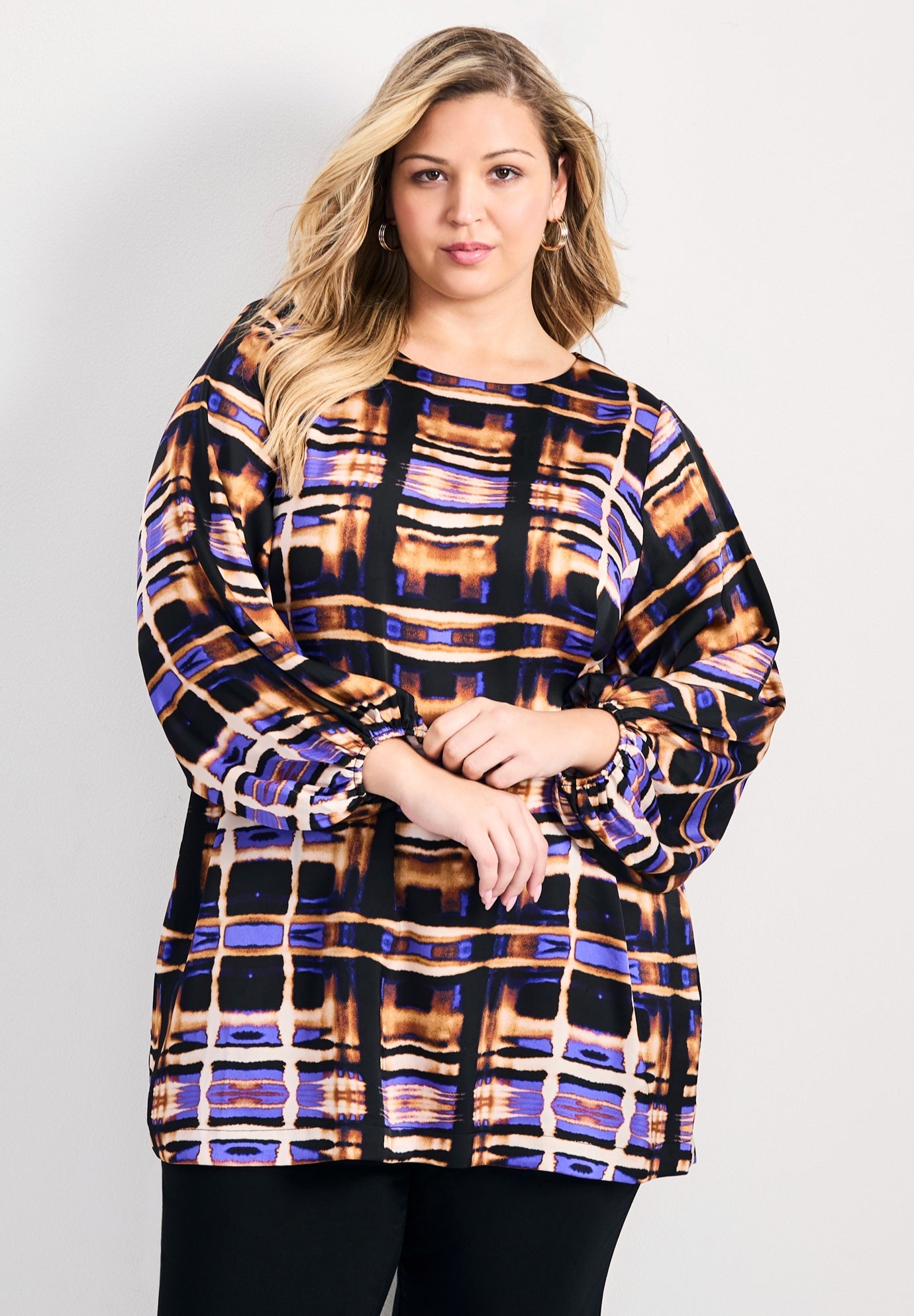 Bella Satin Tunic image number 0