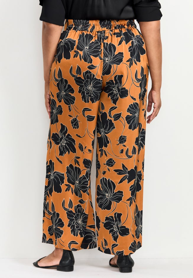 Goldi Wide Leg Satin Pant image number 2