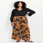 Goldi Wide Leg Satin Pant image number null