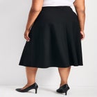 Jada Ponte Swing Skirt image number null