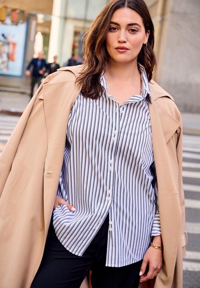 Breanna Classic Poplin Shirt image number 1