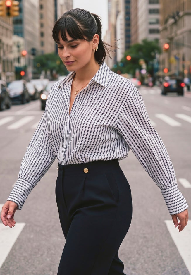Breanna Classic Poplin Shirt image number 1