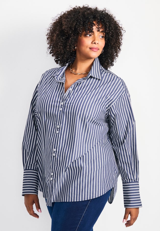 Breanna Classic Poplin Shirt image number 1