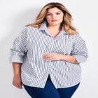 Breanna Classic Poplin Shirt image number null