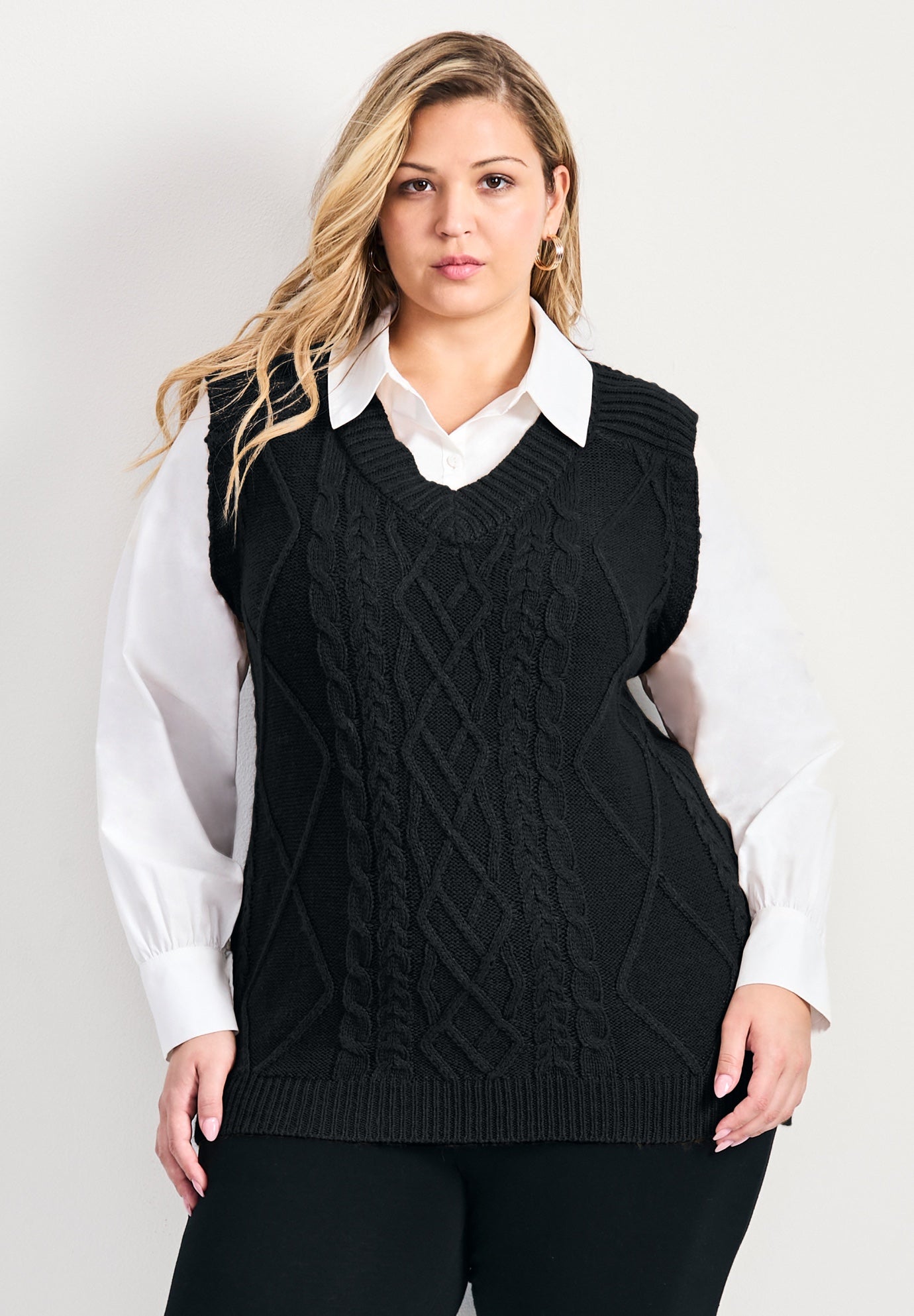 Veronica 2Fer Cable Vest image number 0