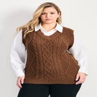 Veronica 2Fer Cable Vest image number null