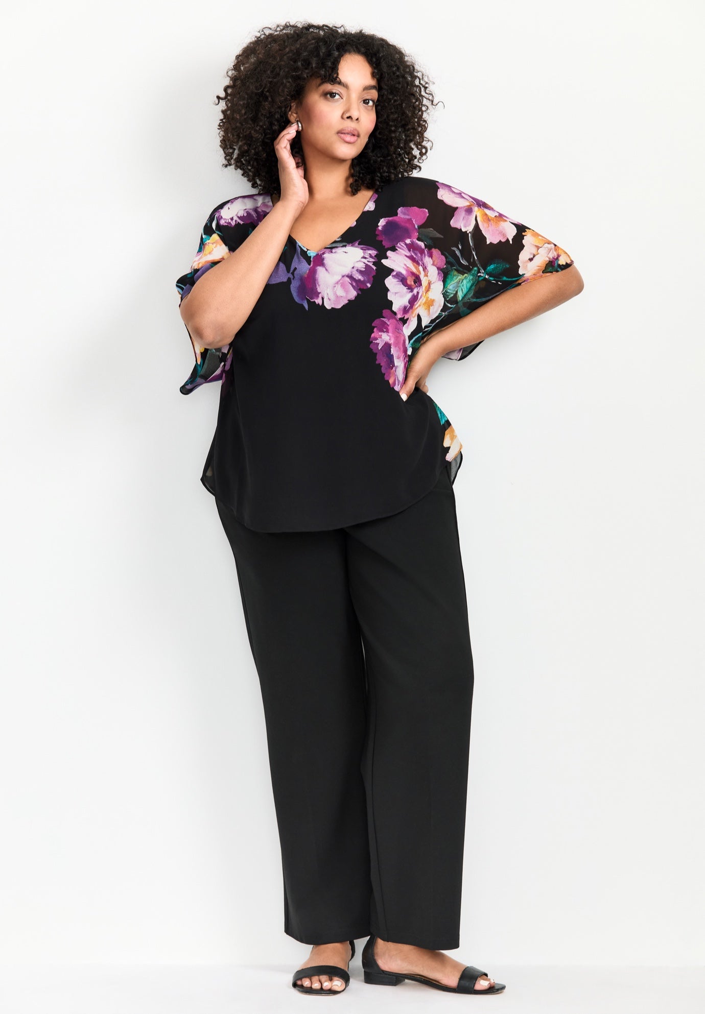 Love Story Overlay Blouse image number 4