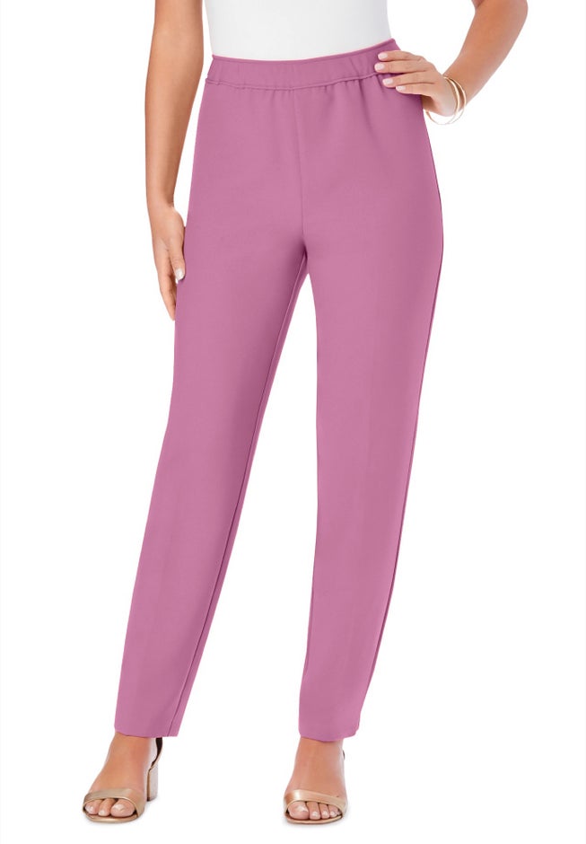 Classic Bend Over&reg; Pant &ndash; Woven Pull-On Straight Leg Pant image number 2