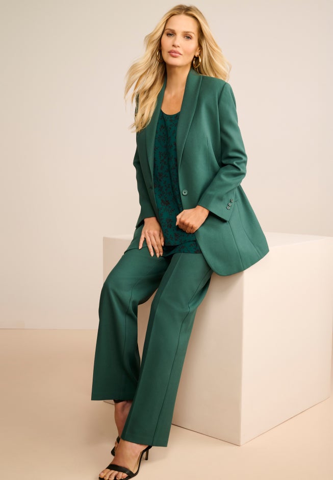 Classic Bend Over&reg; Pant &ndash; Woven Pull-On Straight Leg Pant image number 10