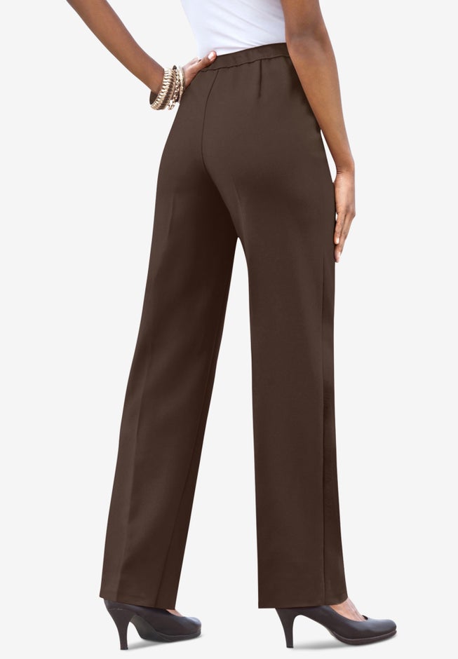 Classic Bend Over&reg; Pant &ndash; Woven Pull-On Straight Leg Pant image number 1