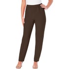 Classic Bend Over&reg; Pant &ndash; Woven Pull-On Straight Leg Pant image number null