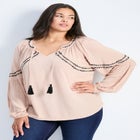 Isabelle Embroidered Top image number null