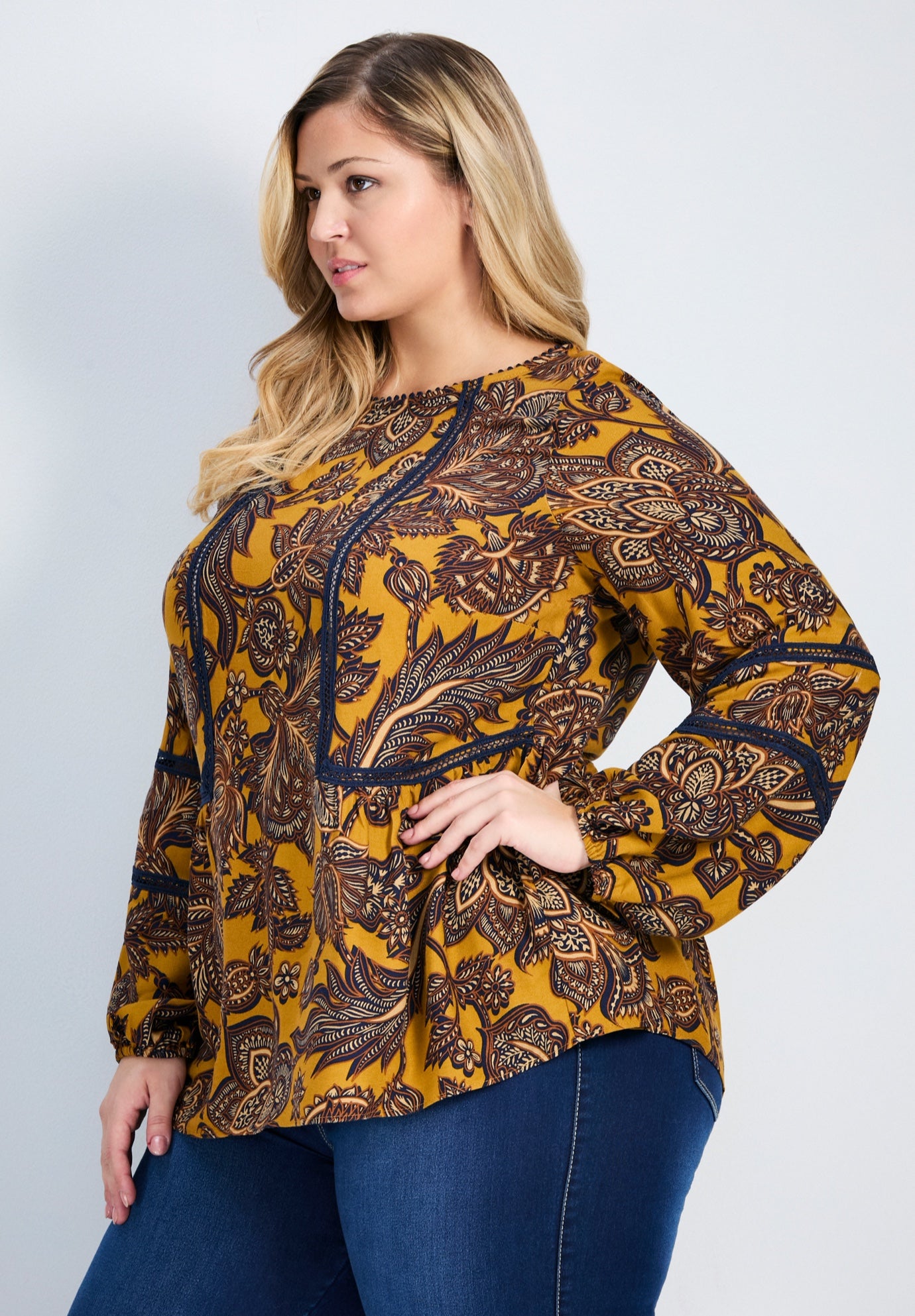 Bridget Lace Detail Blouse image number 3