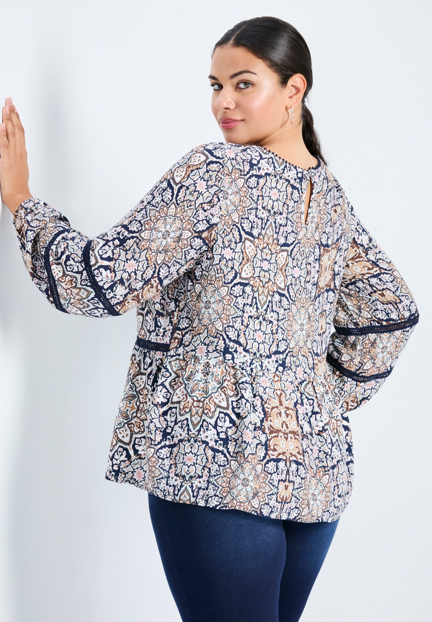 Bridget Lace Detail Blouse image number 2